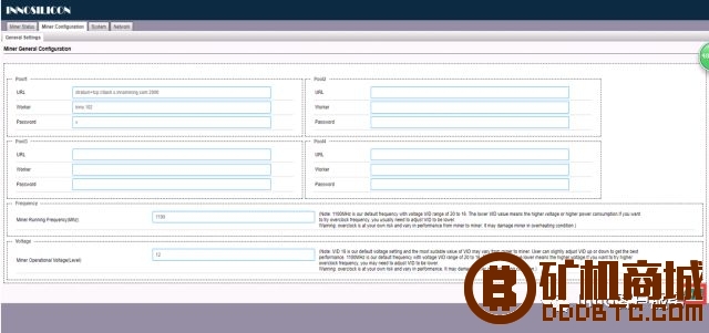 Innosilicon A8 CryptoNight矿机使用说明书  芯动科技 002011kl5504r4o45t9bao